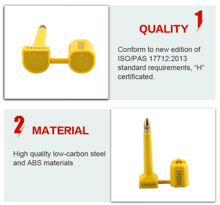 Security Bolt Seal with Customer′s Logo Container Bolt Seal